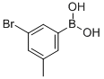 结构式 CAS# 849062-36-8, 3-溴-5-甲基苯硼酸