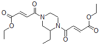 CAS#: 84930-22-3， 4,4'-(2-Ethyl-1,4-piperazinediyl)bis(4-oxo)-2-butenoic acid diethyl ester
