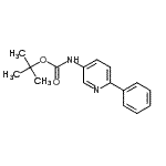 CAS#: 849353-27-1， 2-Methyl-2-propanyl (6-phenyl-3-pyridinyl)carbamate