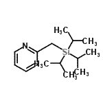 CAS 登录号：849414-00-2， 2-[(三异丙基硅烷基)甲基]吡啶