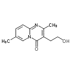 CAS#: 84946-18-9， 3-(2-Hydroxyethyl)-2,7-dimethyl-4H-pyrido[1,2-a]pyrimidin-4-one