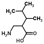 CAS#: 849500-71-6， 2-(Aminomethyl)-3,4-dimethylpentanoic acid