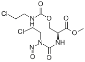 CAS#: 84993-77-1， (2S)-3-(2-Chloroethylcarbamoyloxy)-2-[(2-chloroethyl-nitroso-carbamoyl)amino]propionic acid methyl ester