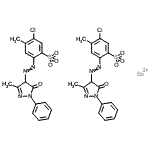 CAS#: 85005-81-8， Barium bis{5-chloro-4-methyl-2-[(3-methyl-5-oxo-1-phenyl-4,5-dihydro-1H-pyrazol-4-yl)diazenyl]benzenesulfonate}