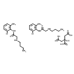 CAS#: 85006-30-0， N<sup>2</sup>-Butyl-N-(2-chloro-6-methylphenyl)glycinamide 2-hydroxy-1,2,3-propanetricarboxylate (2:1)