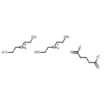 CAS#: 85029-94-3， Bis[2-hydroxy-N-(2-hydroxyethyl)ethanaminium] glutarate