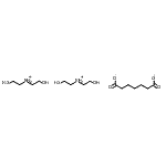CAS#: 85029-96-5， Bis[2-hydroxy-N-(2-hydroxyethyl)ethanaminium] pimelate