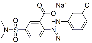 CAS#: 85030-41-7， 2-[3-(3-Chlorophenyl)-1-Methyl-2-Triazen-1-Yl]-5-[(Dimethylamino)Sulfonyl]-Benzoic Acid Sodium Salt (1:1)
