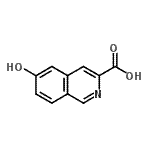 CAS#: 850305-96-3， 6-Hydroxy-3-isoquinolinecarboxylic acid
