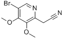 CAS#: 850349-70-1， (5-Bromo-3,4-Dimethoxy-Pyridin-2-Yl)-Acetonitrile