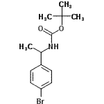 CAS#: 850363-42-7， 2-Methyl-2-propanyl [1-(4-bromophenyl)ethyl]carbamate