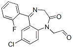 CAS#: 85057-32-5， 7-Chloro-5-(2-Fluorophenyl)-2,3- Dihydro-2-Oxo-1H-1,4-Benzodiazepine-1-Acetaldehyde