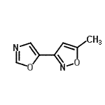 CAS#: 850646-74-1， 5-Methyl-3-(1,3-oxazol-5-yl)-1,2-oxazole