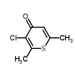 CAS#: 850853-99-5， 3-Chloro-2,6-dimethyl-4H-thiopyran-4-one
