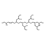 CAS#: 85099-24-7， 1,19-Dichloro-4,7,10,13-tetrakis(3-chloro-2-hydroxypropyl)-4,7,10,13,16-pentaazanonadecane-2,18-diol