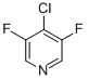 structure of CAS# 851178-97-7, 4-Chloro-3,5-Difluoropyridine;4-Chloro-3,5-Difluoropyridine