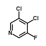 CAS#: 851179-02-7， 3,4-Dichloro-5-fluoropyridine