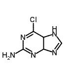 CAS#: 851212-98-1， 6-Chloro-5,7-dihydro-4H-purin-2-amine