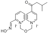 CAS#: 85126-23-4， 1-(2-Hydroxyiminomethyl-1-Pyridinio)-3-(4-Isovaleryl-1-Pyridinio)-2-Oxapropane Diiodide