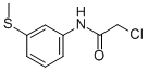 结构式 CAS# 85126-64-3, N1-[3-(甲硫基)苯基]-2-氯乙酰胺