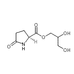 CAS#: 85136-14-7， 2,3-Dihydroxypropyl 5-oxo-L-prolinate