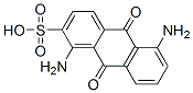 CAS 登录号：85153-44-2， 1,5-二氨基-9,10-二氢-9,10-二氧代蒽-2-磺酸