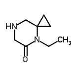 CAS#: 851726-87-9， 4-Ethyl-4,7-diazaspiro[2.5]octan-5-one