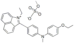 CAS#: 85187-81-1， 2-(4-((4-Ethoxyphenyl)Methylamino)Phenyl)-1-Ethylbenz(cd)Indolium Methyl Sulphate