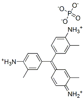CAS#: 85188-04-1， 4-[(4-Ammonio-3-Methylphenyl)(4-Iminio-3-Methylcyclohexa-2,5-Dien-1-Ylidene)Methyl]-2-Methylanilinium Phosphate