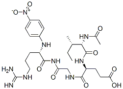 CAS 登录号：85205-64-7， N-乙酰基-L-异亮氨酰-L-alpha-谷氨酰甘氨酰-N-(4-硝基苯基)-L-精氨酰胺