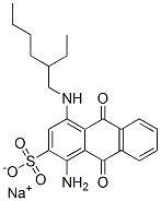 CAS#: 85223-32-1， Sodium 1-Amino-4-[(2-Ethylhexyl)Amino]-9,10-Dihydro-9,10-Dioxoanthracene-2-Sulphonate
