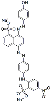 CAS#: 85283-57-4， Disodium 8-[(4-Hydroxyphenyl)Azo]-5-[[4-[(4-Nitro-2-Sulphonatophenyl)Amino]Phenyl]Azo]Naphthalenesulphonate