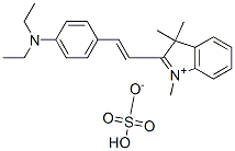 CAS#: 85283-95-0， 2-[2-[4-(Diethylamino)Phenyl]Vinyl]-1,3,3-Trimethyl-3H-Indolium Hydrogen Sulphate