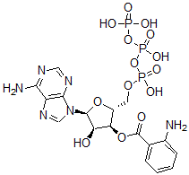 CAS#: 85287-49-6， Adenosine 5'-(tetrahydrogen triphosphate), 3'-(2-aminobenzoate)