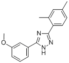 CAS#: 85303-91-9, 5-(3-Methoxyphenyl)-3-(2,4-Xylyl)-1H-1,2,4-Triazole