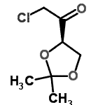 CAS#: 85364-10-9， 2-Chloro-1-[(4R)-2,2-dimethyl-1,3-dioxolan-4-yl]ethanone
