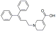 CAS 登录号:85375-88-8, 1-(4,4-二苯基-3-丁烯基)-1,2,5,6-四氢-3-吡啶羧酸