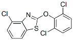 CAS 登录号：85391-66-8， 4-氯-2-(2,6-二氯苯氧基)-苯并噻唑