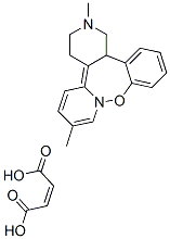 CAS#: 85391-77-1， (+)-1,3,4,14B-Tetrahydro-2,7-Dimethyl-2H-Dibenzo(b,f)Pyrazino(1,2-d)Oxazepine Maleate