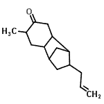 CAS#: 85391-98-6， 10-Allyl-5-methyltricyclo[6.2.1.0<sup>2,7</sup>]undecan-4-one