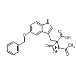 CAS 登录号：85391-99-7， 乙酰氨基{[5-(苄氧基)-1H-吲哚-3-基]甲基}丙二酸