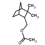 CAS#: 85392-38-7， (3,3-Dimethylbicyclo[2.2.1]hept-2-yl)methyl acetate