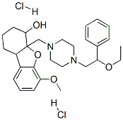 CAS#: 85418-65-1， 4a-[[4-(2-Ethoxy-2-Phenyl-Ethyl)Piperazin-1-Yl]Methyl]-6-Methoxy-2,3,4,9b-Tetrahydro-1H-Dibenzofuran-4-Ol Dihydrochloride