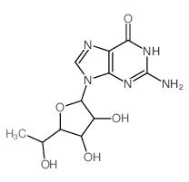 CAS#: 85421-89-2， 9-(6'-Deoxy-beta-D-Allofuranosyl)Guanine