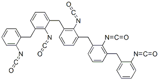 CAS#: 85423-11-6， 2,6-Bis[2-Isocyanato-3-[(2-Isocyanatophenyl)Methyl]Benzyl]Phenyl Isocyanate
