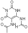 CAS#: 85438-96-6， 5-Acetylamino-6-Formylamino-3-Methyluracil