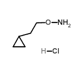 CAS#: 854382-74-4， [2-(Aminooxy)ethyl]cyclopropane hydrochloride (1:1)