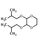CAS#: 854388-13-9， 2,3-Diisobutoxy-1,4-dioxane