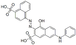 CAS#: 85455-47-6， 4-[[1-Hydroxy-6-(Phenylamino)-3-Sulpho-2-Naphthyl]Azo]Naphthalenesulphonic Acid