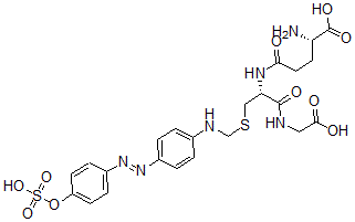 CAS#: 85473-31-0， 4'-Sulfonyloxy-N-(Glutathion-S-Methylene)-4-Aminoazobenzene